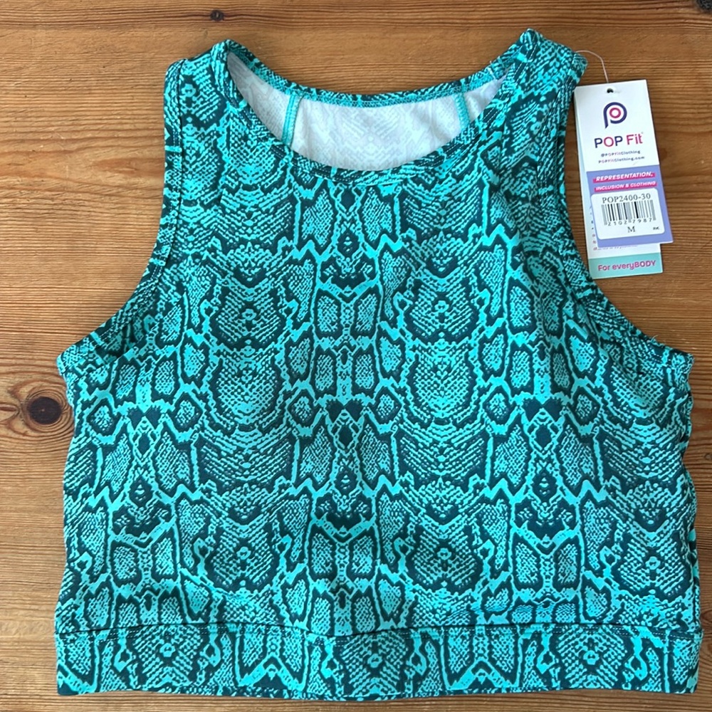 NWT POP Fit Emma Top, Size Medium.